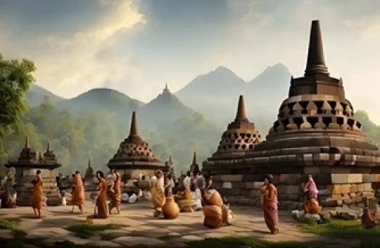 Candi Borobudur dan warisan Buddha di Nusantara